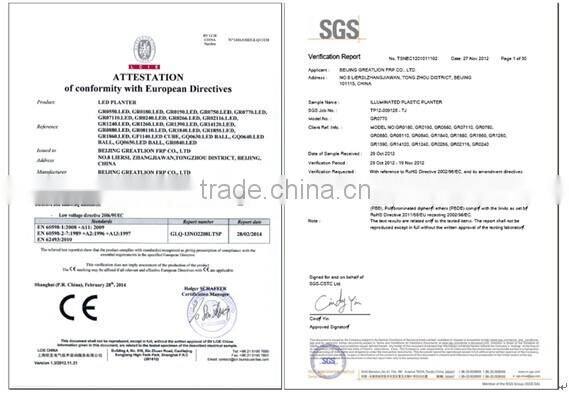 China suppliers Mordern LED plastic Garden Chair,LED garden Furniture