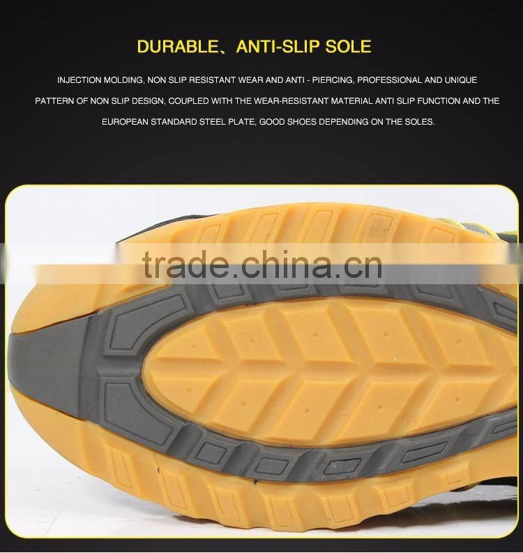 Classic Leather Upper Steel Toecap protective shoe