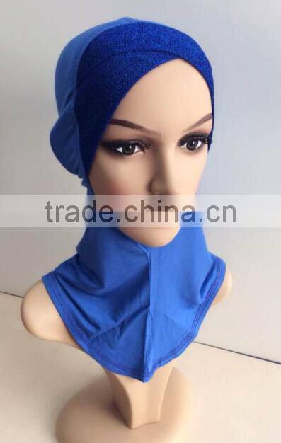 C070 new style cross ninja inner underscarf with shiny front