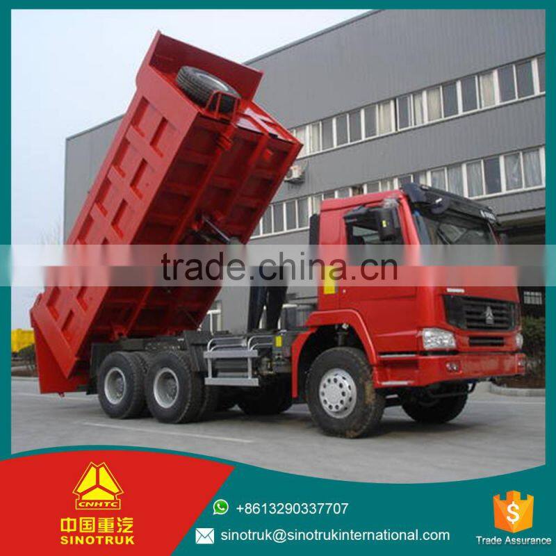 25t 1 year warranty HOWO 6X4 dump truck / used dump truck for sale