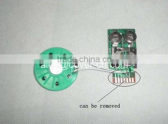 high quality Chippest OTP Programmable sound modules for greeting cards and sound box