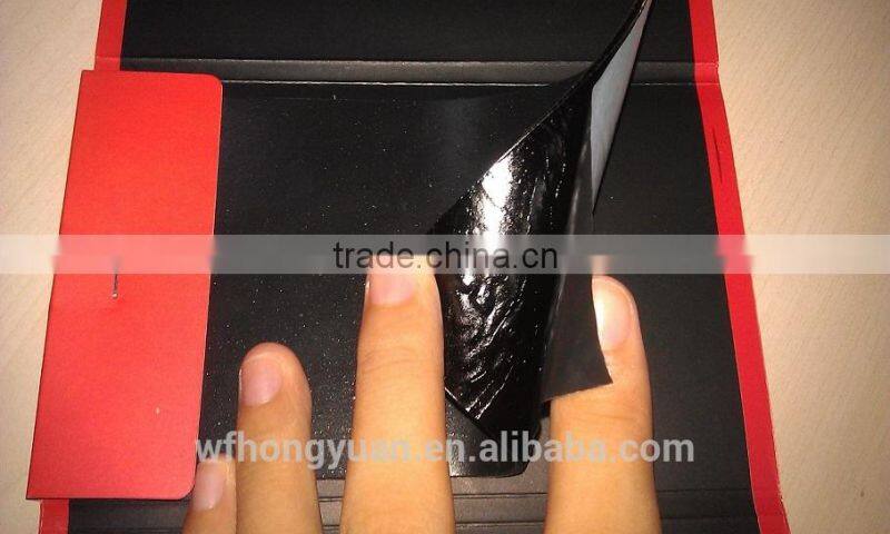 self adhesive bitumen waterproof membrane/roof underlayment with 1.2mm 1.5mm 2.0mm