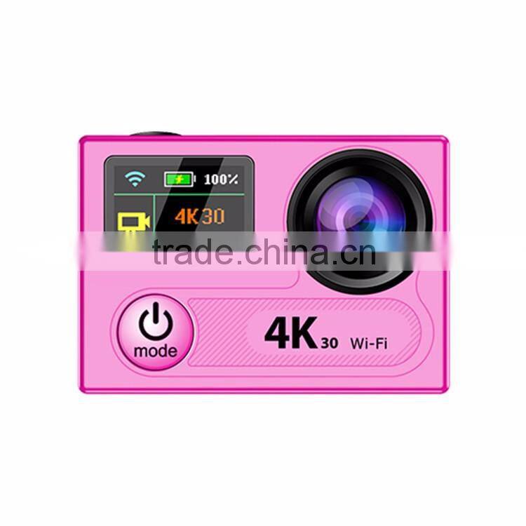 4K Eken H8R 30m underwater 4k 30fps wifi remotel control mini 4k hidden camera