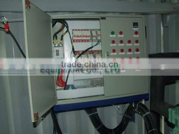Energy-saving Container block ice machine for fishery and food preservation