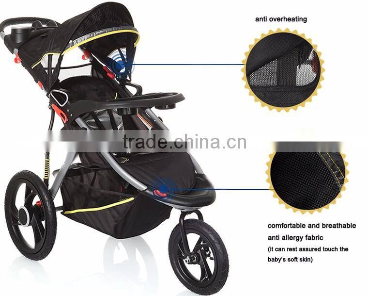 BS-45B 5-point safety belt super light baby stroller tricycle with 5 shock absorber