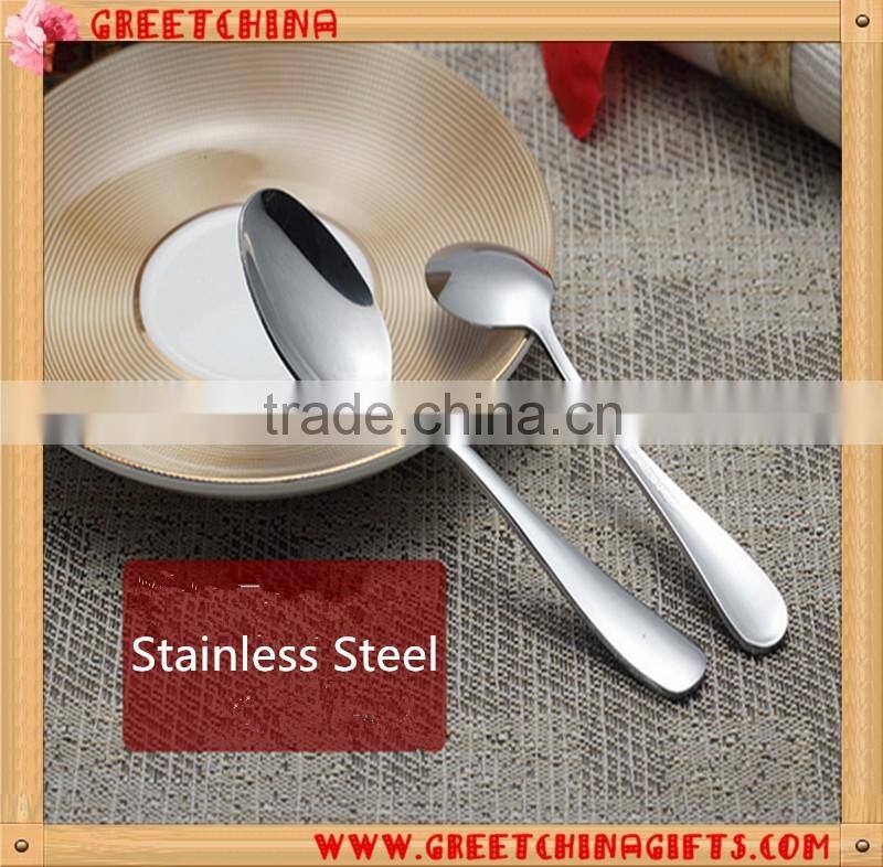 Stainless steel heart shaped coffee spoon