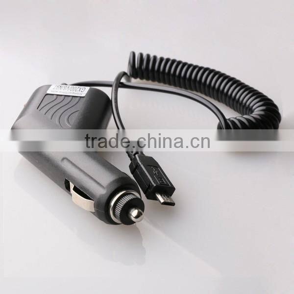 Cigarette Lighter DC 12V-24V Input Micro USB Car Charger Cable