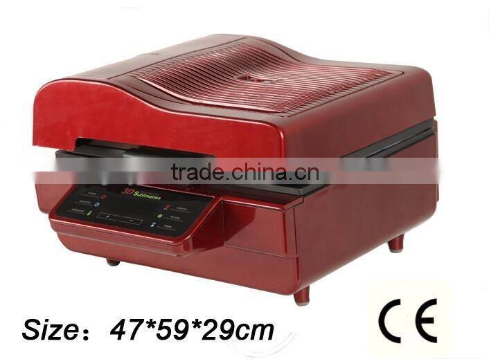 CE approved 3D sublimation heat press machine transfer machine good after sale service