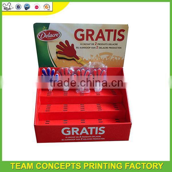 Fast supplier cardboard merchandising display box