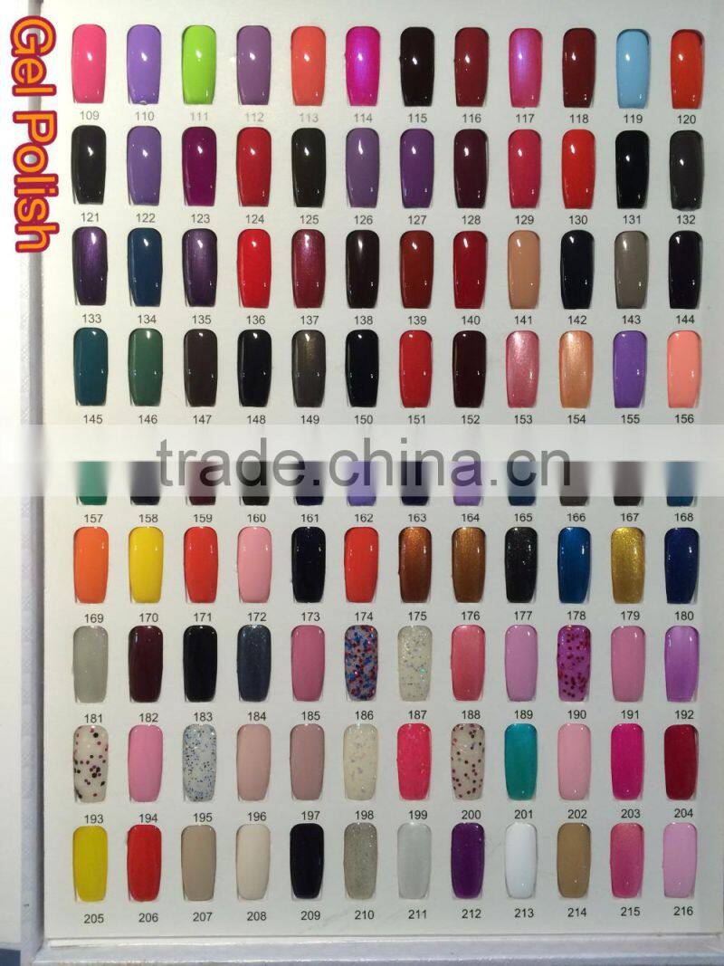 2015 uv gel the most popular soak off uv led China one step gel polish
