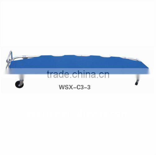 Medical emergency rescue & Funeral two folding stretcher