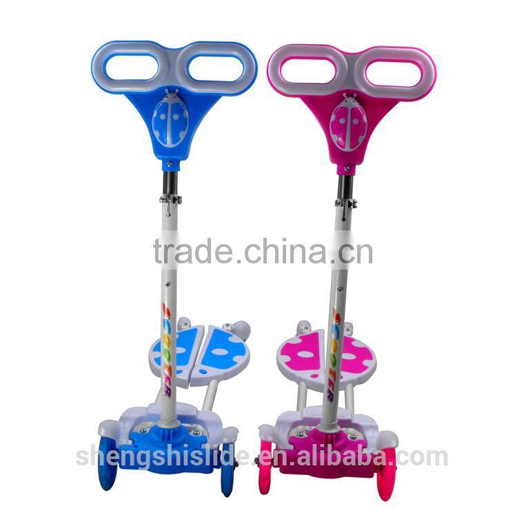 2015 hot sell mini swing scooter,four wheels frog kick scooter