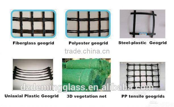 hot sale polyester geogrid for slope protection and road construction