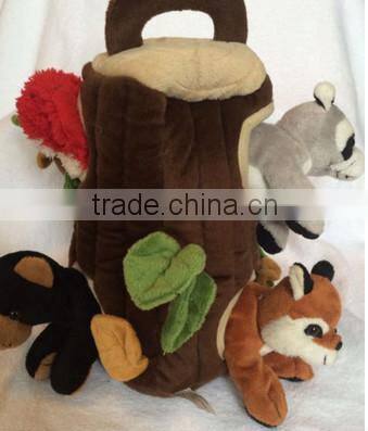 Plush Bird House Stuffed Animals by Unipak/funny stuffed animals/cheap bird houses