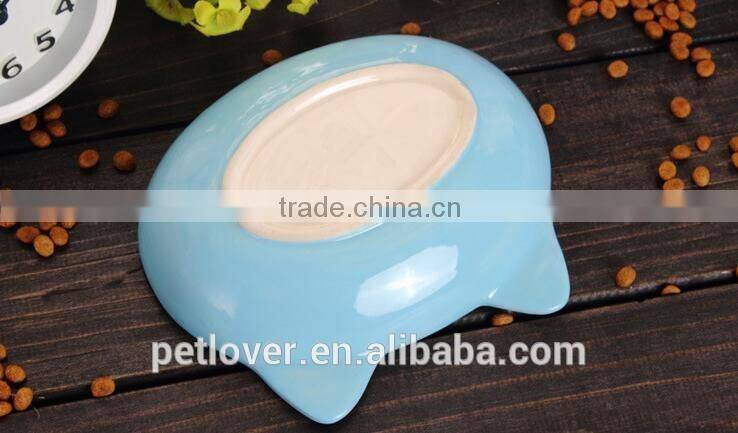 2016 hot sale animal shape Ceramic puppy bowl