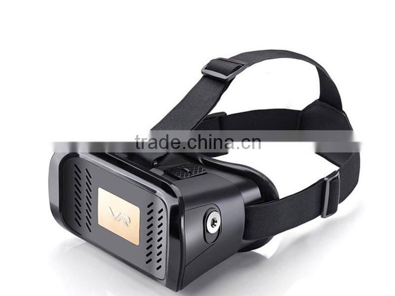 VR 3D Glasses Virtual Reality Helmet Video Glasses with Ajustable Headbelt for IOS android