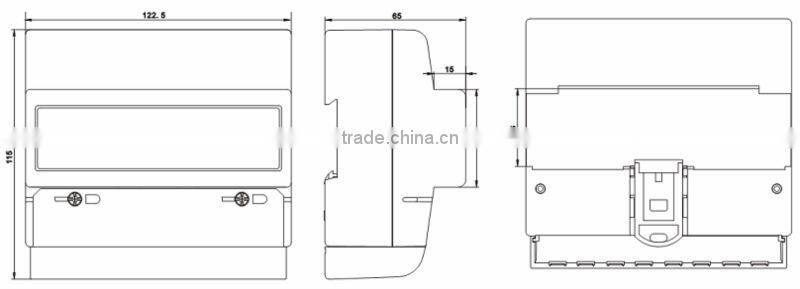 kWh meter digital 3 phase for energy measurement