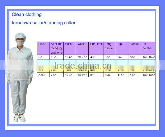 ESD Dacron material ESD garment