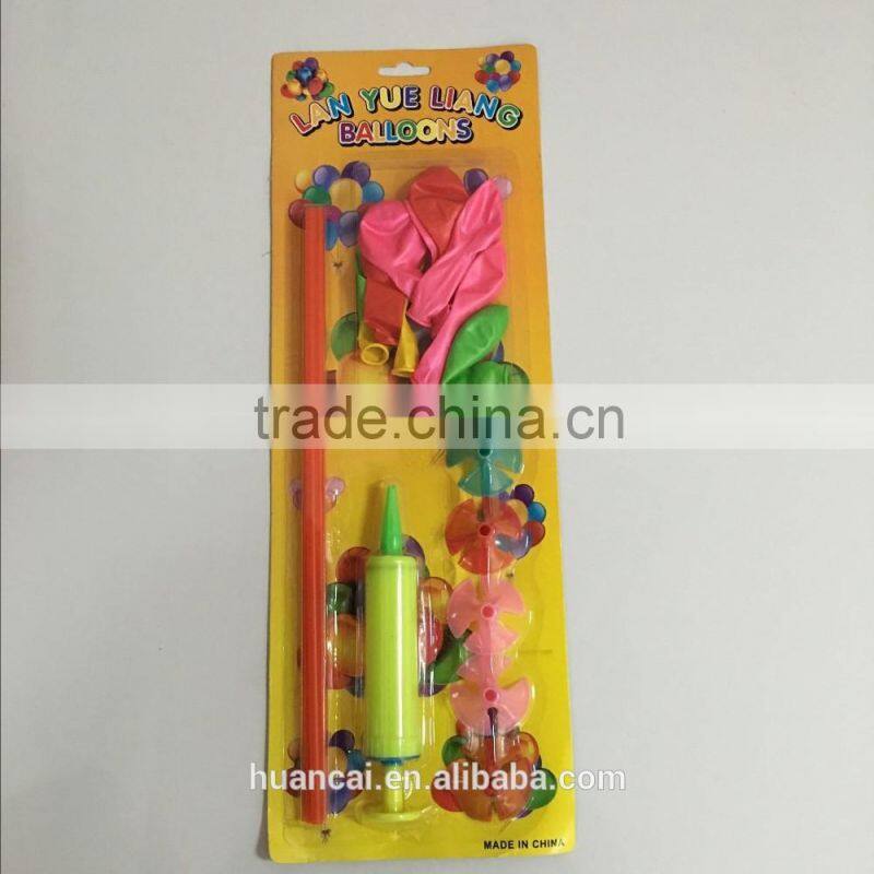 12 Inch balloon Toy Wholesale Balloon Pumb