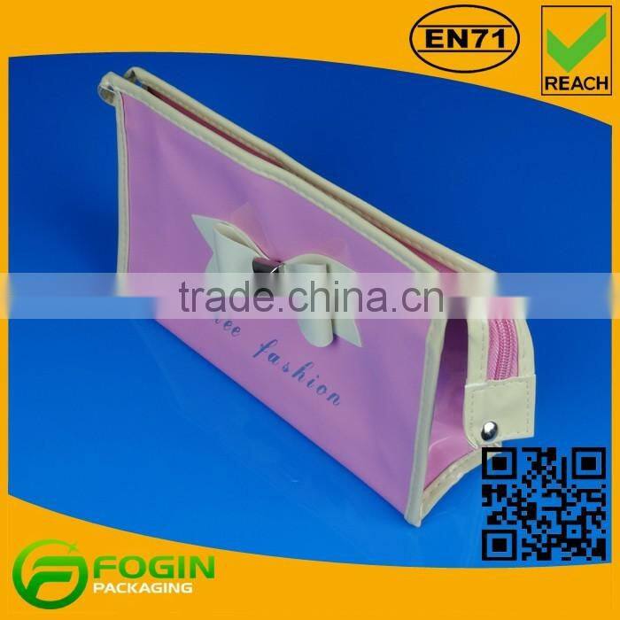 pvc customized garment plastic bag