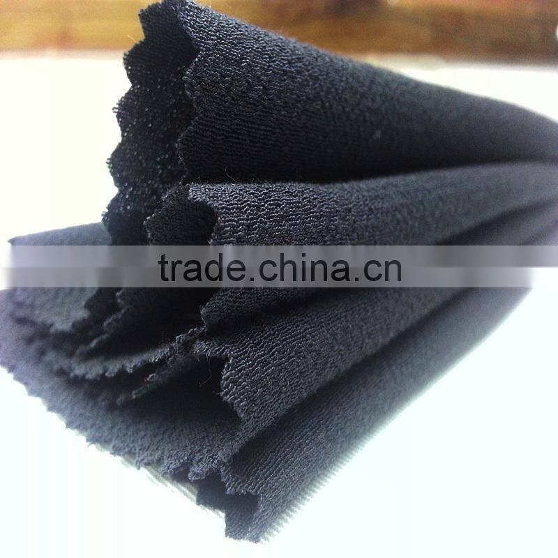 2015 xiangsheng richly crepe absolute black knitting yarn