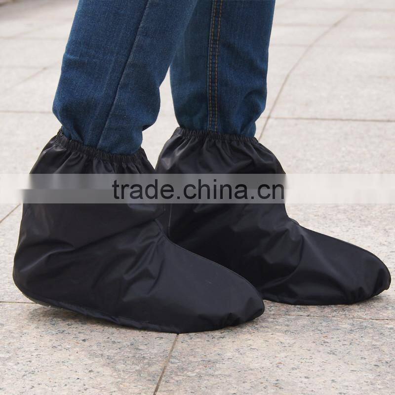 anti-skidding wateproof 190T oxford fabric shoes TPR