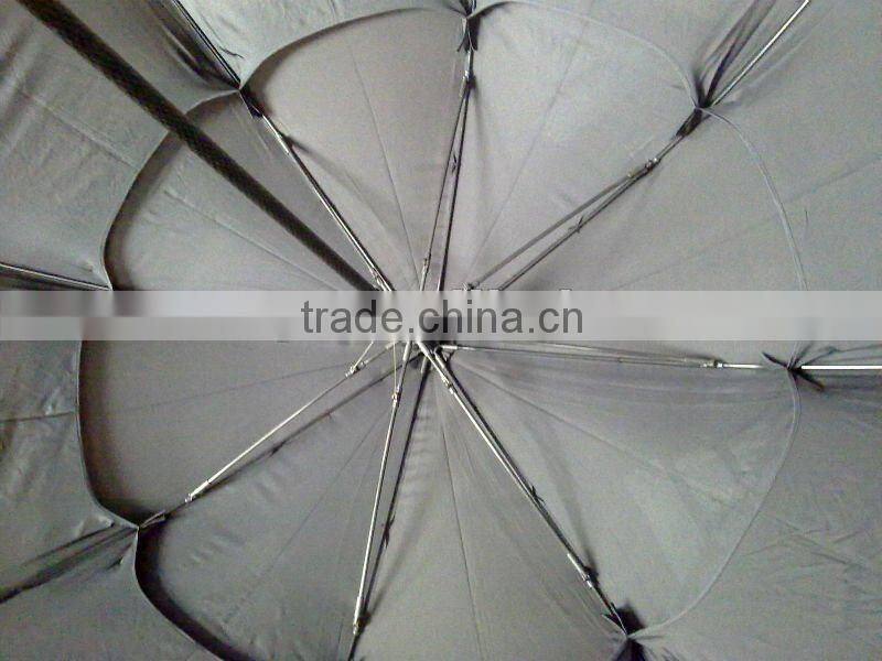 Durable promotional fiberglass windproof golf umbrella