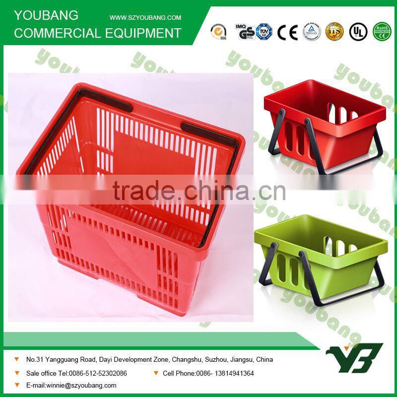 Good Price Plastic handle Shopping Basket