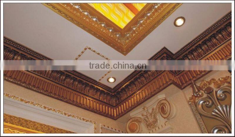polyurethane decoration products/pu foam cornice for decoration
