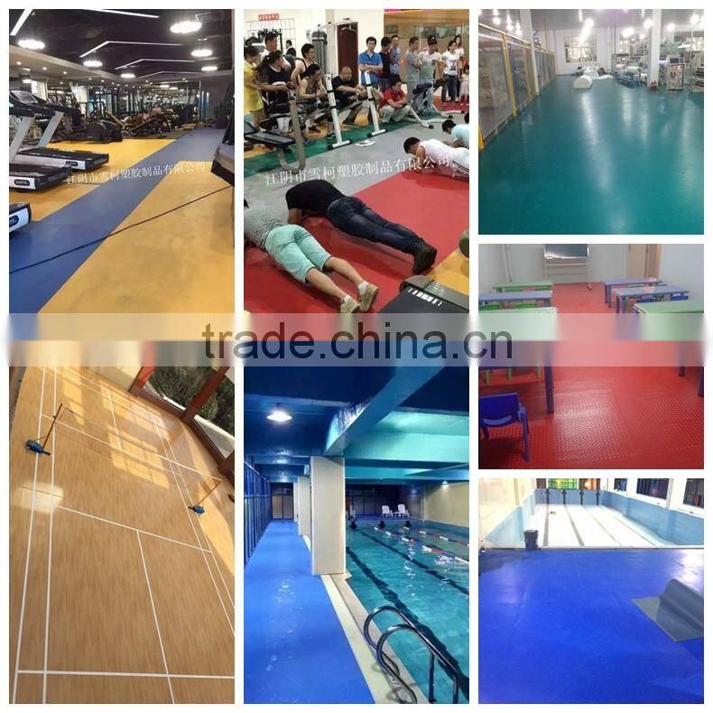 fireproof pvc anti-slip flooring,recycled sheet for indoor use