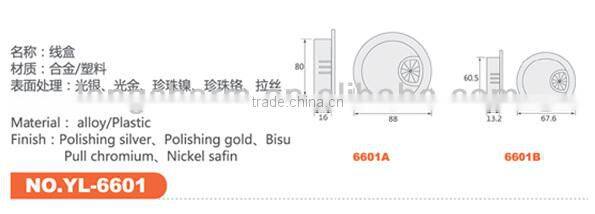 60mm/80mm Round Desk Wire grommets for thick material desk