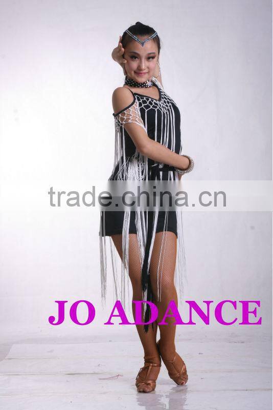 Latin dance dress dance competition dress girl latin dance dress Tights