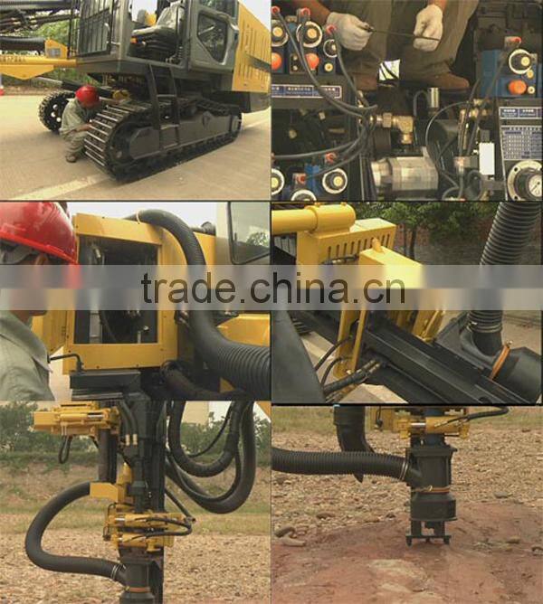The CS100D/150D Ring-Shaped DTH drill rig