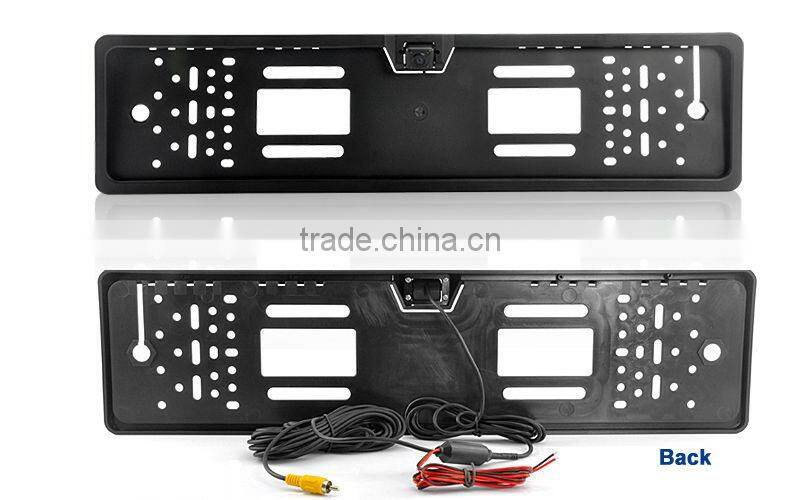Hot sell European car license plate Rearview camera with factory price