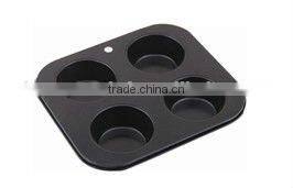 carbon steel with non stick coated cake pan