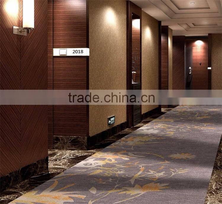 Luxury 5 Star Hotel Corridor Wilton Carpet