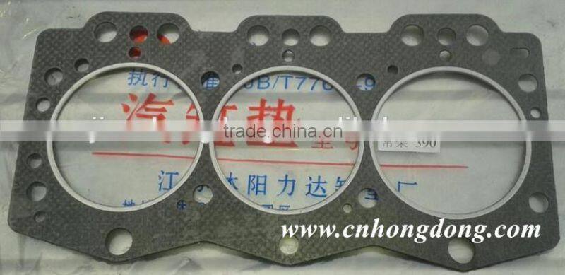 HOT CYLINDER HEAD GASKET IN CYLINDER HEAD ASSEMBLY OF TRACTOR SPARE PARTS