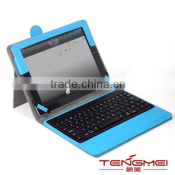 Wholesale price wireless keyboard and case charger for ipad 2