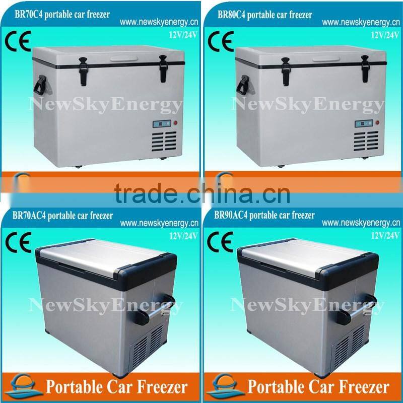 12V 24V 30L High quality portable small ice cream Cooler deep car freezer