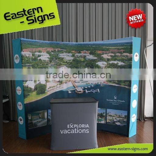 Exhibits Fabric Display Pop Up Display Instant Up Pop Display