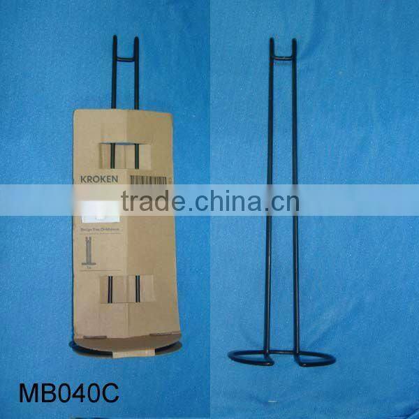 Chrome paper towel holder