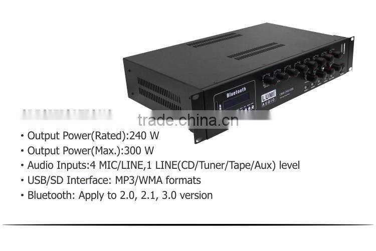 Bluetooth Analog Digital Power Mixer Amplifier