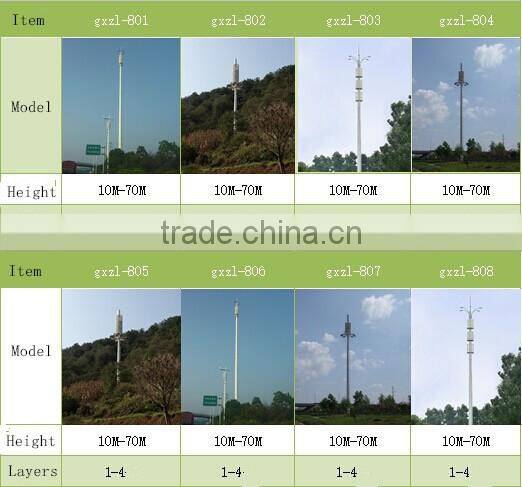 microwave communication steel tower