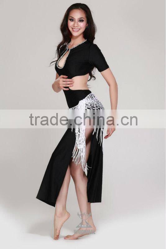 Sexy Malaya Belly Dance Costumes dress,stage belly dance wear, sexy Belly dancing dress wear (QC2050)