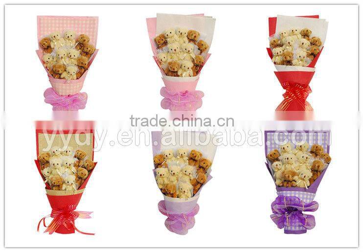 gorgeous teddy bear bouquet christmas gift for girls