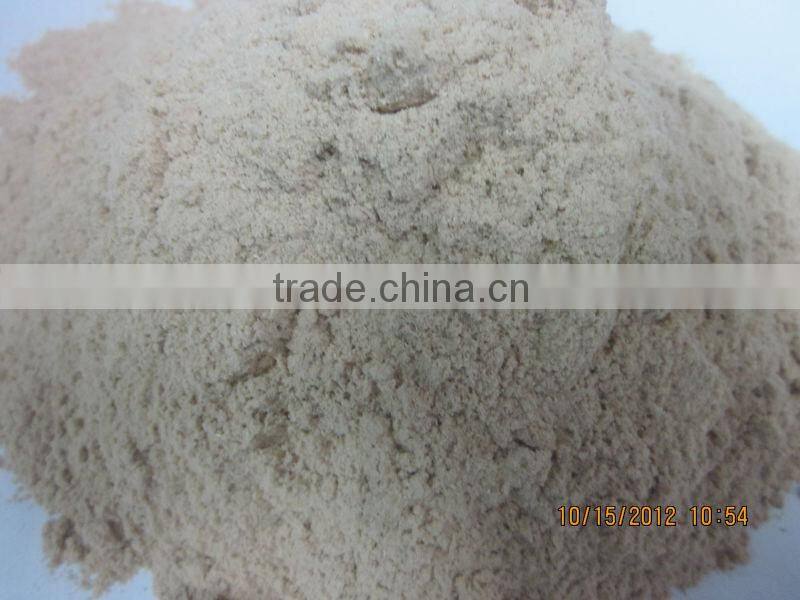 Wood powder for fuel burning