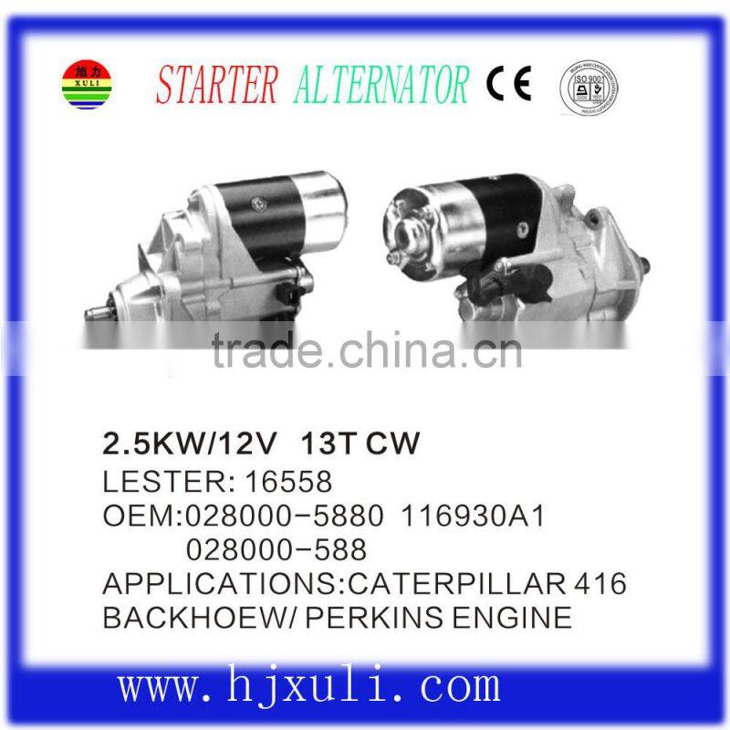 12V starter motor 028000-5880 for 416