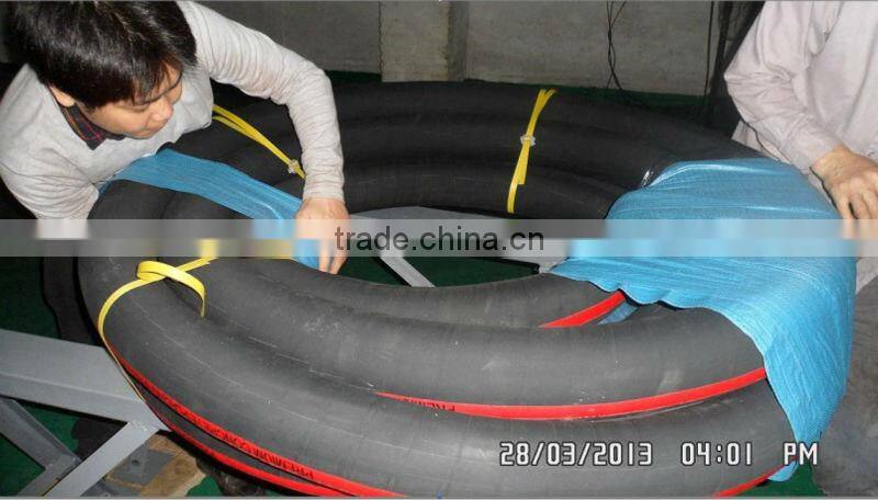High Quality Concrete Pump Rubber Hose single and twin flange