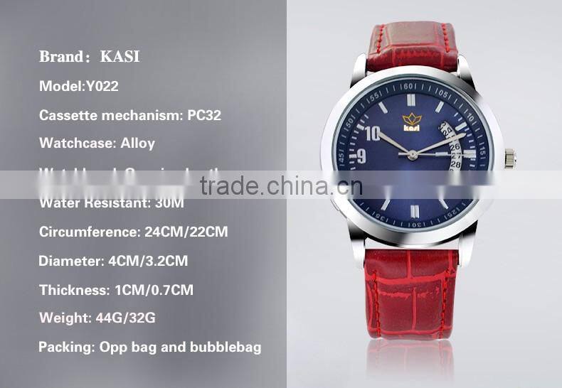 shenzhen watches stainless steel alloy case leather strap fancy bracelet watch watches unisex Y022