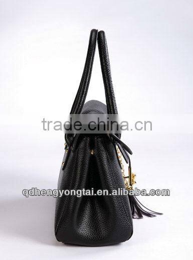 2016 Fashion PU leather handbag with chain